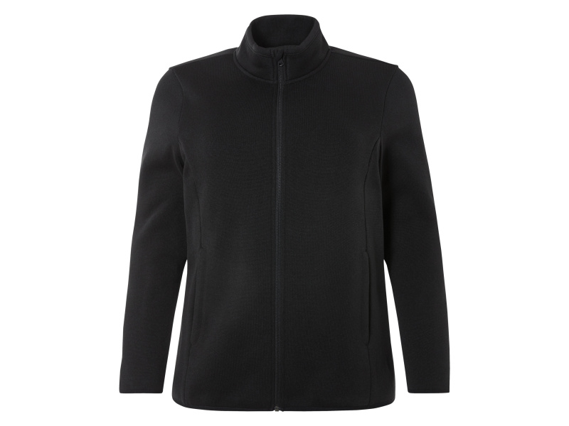 esmara® Dámská fleecová bunda XXL (2Xl (52/54), černá)