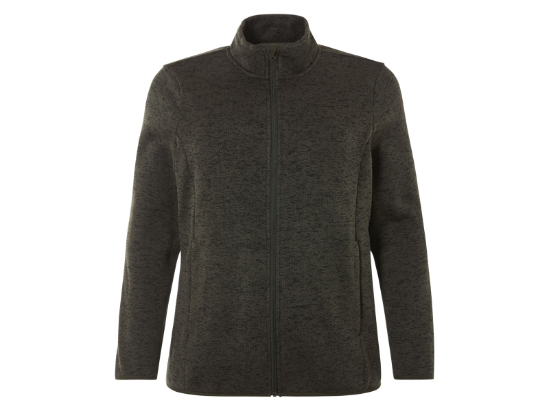 esmara® Dámská fleecová bunda XXL (3Xl(56/58), khaki)