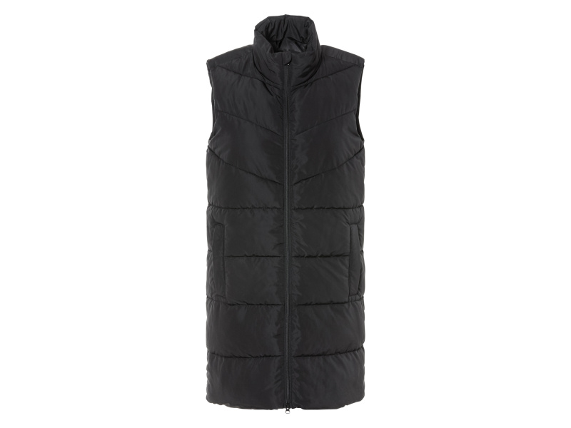 esmara® Dámská dlouhá vesta (XS (32/34), černá)
