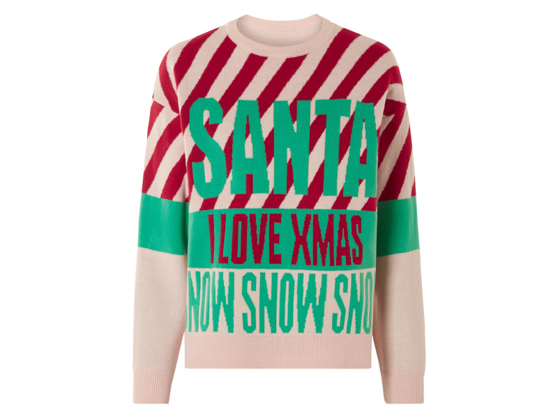 esmara® Dámský vánoční svetr (L (44/46), světle růžová)