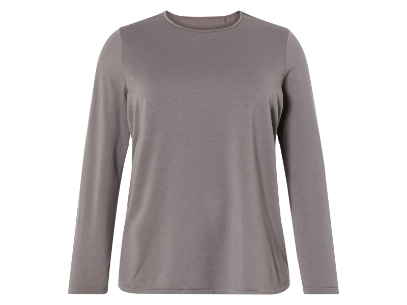 esmara® Dámské termo triko s dlouhými rukávy XXL (XL (48/50), šedá)