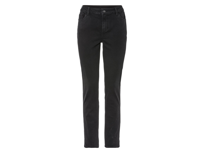 esmara® Dámské džíny "Slim Fit" (38, dlouhé, černá)