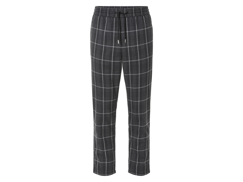 Livergy® Pánské kalhoty "Jogger" (M (48/50), šedá/bílá)