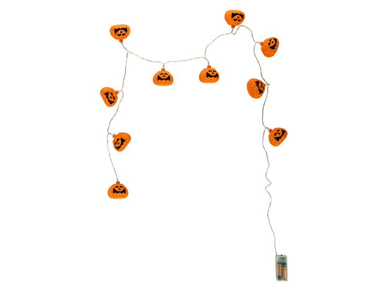 Livarno home Světelný řetěz na Halloween (dýně)