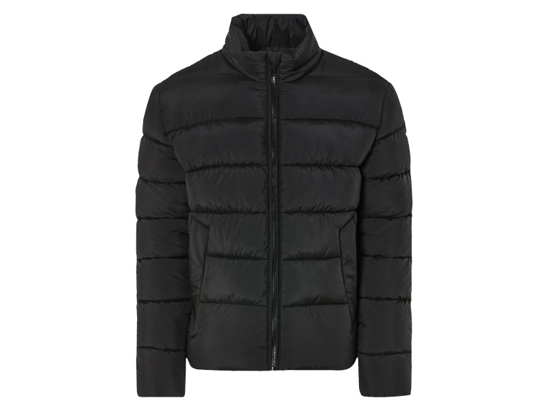 Livergy® Pánská prošívaná termo bunda (M (48/50), černá)