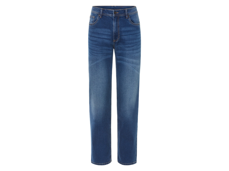 Livergy® Pánské džíny "Straight Fit" (50 (34/32), modrá)