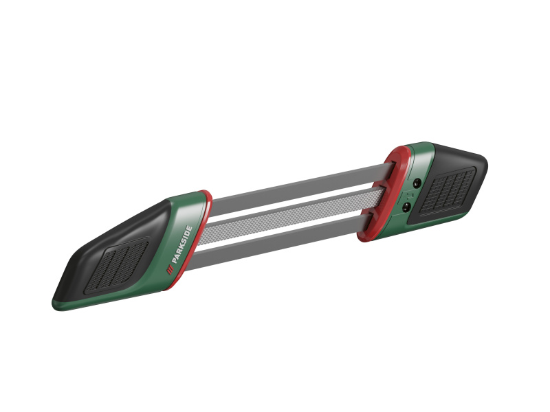 Parkside® Ostřička řetězu, 2dílná sada / Pomůcka na řezání (brousek na řetězy 3/8)