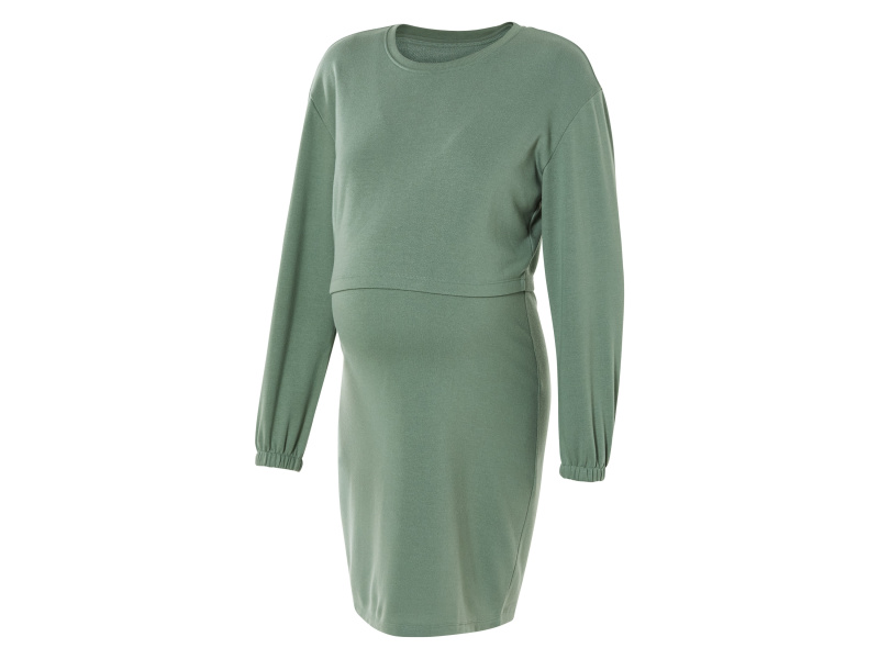 esmara® Dámské těhotenské šaty (XL (48/50), zelená)