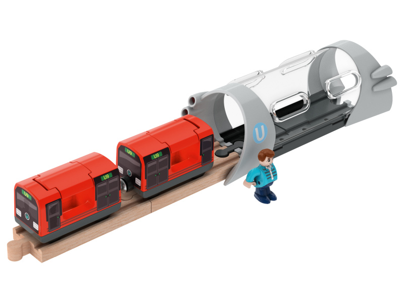 Playtive Příslušenství k dřevěné železnici (tunel)