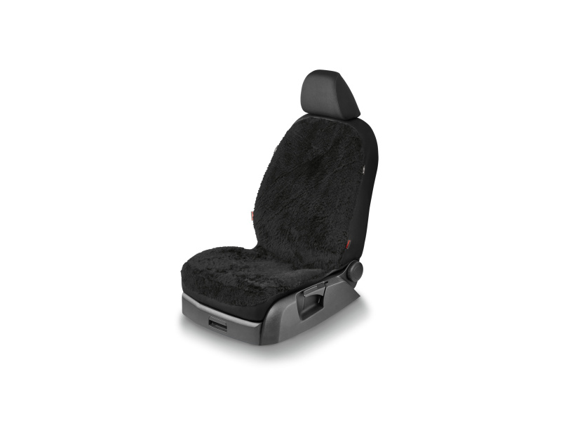 Ultimate Speed® Autopotah z jehněčí kožešiny (černá)