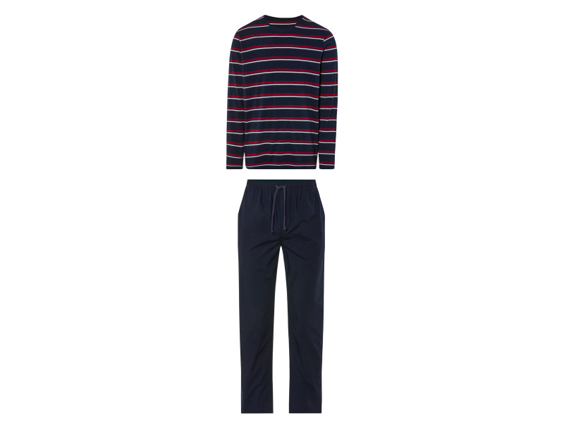 Livergy® Pánské pyžamo (S(44/46), navy modrá)
