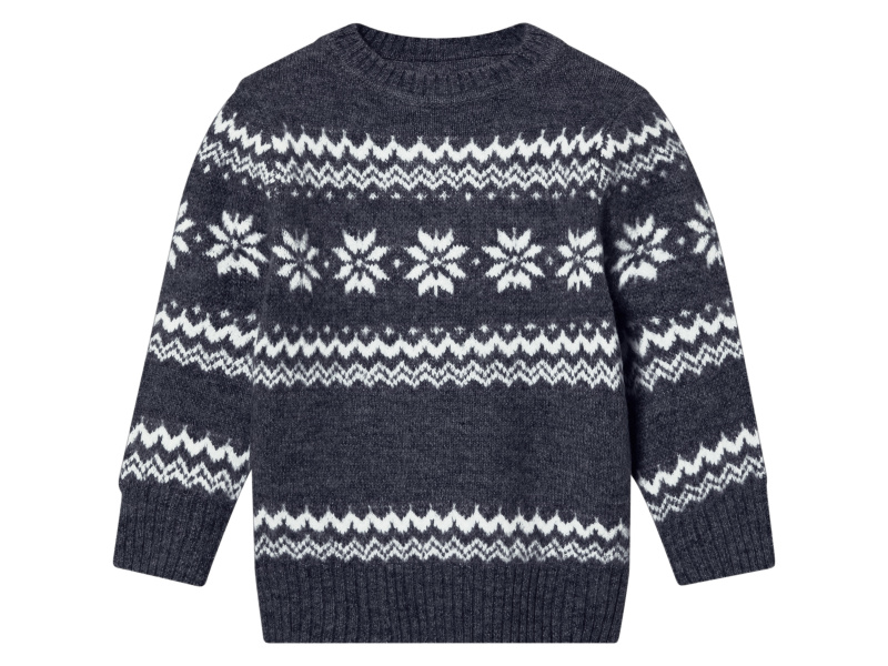 lupilu® Chlapecký pletený svetr (110/116, navy modrá)
