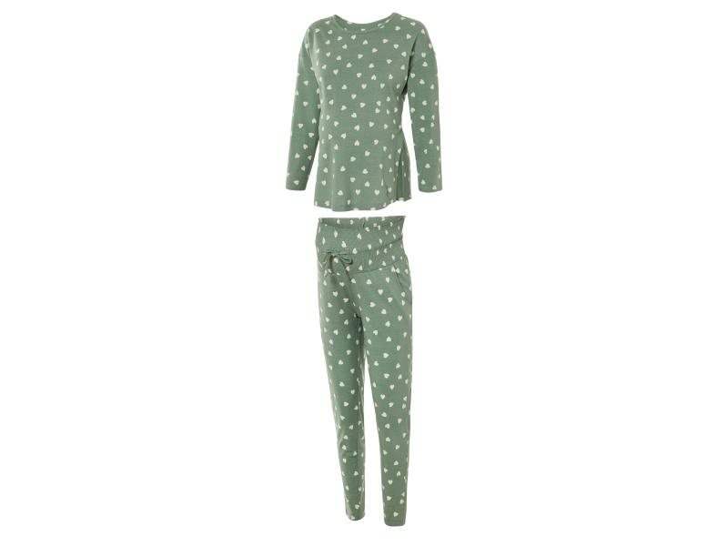 esmara® Dámské těhotenské pyžamo (Xl(48/50), zelená)