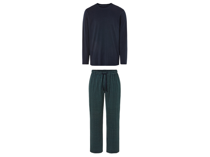 Livergy® Pánské pyžamo (S (44/46), navy modrá)