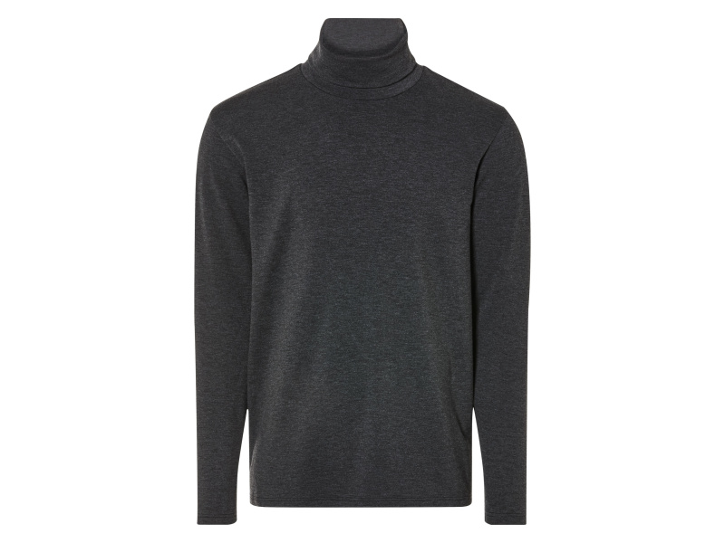 Livergy® Pánské termo triko s rolákem (M (48/50), černá)