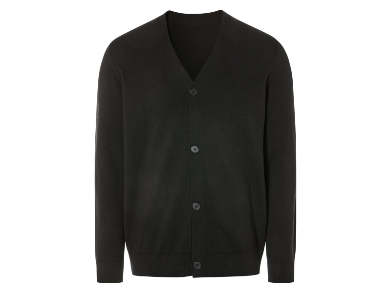 Livergy® Pánský kardigan (L (52/54), černá)