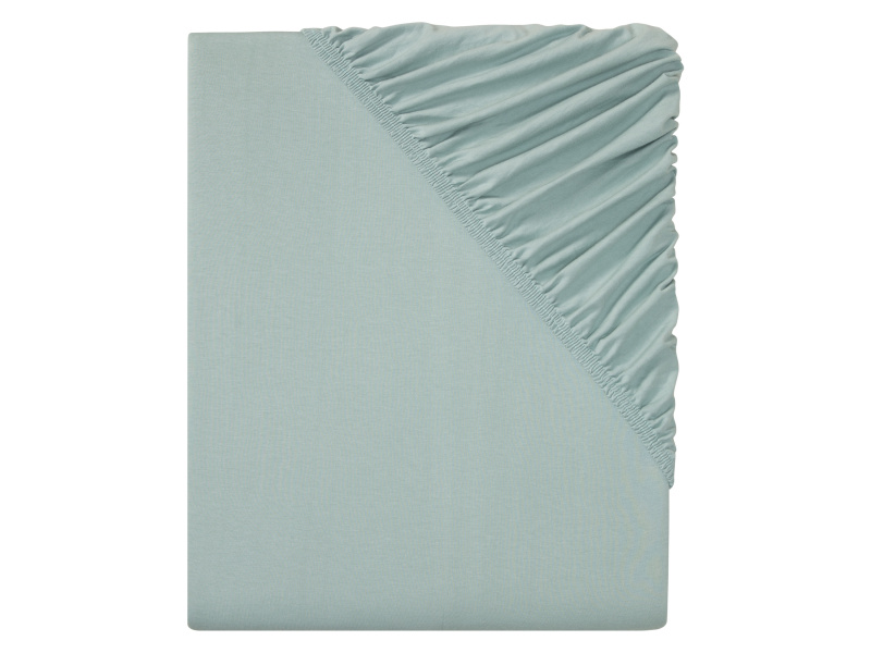 Livarno home Dětské žerzejové napínací prostěradlo s BIO bavlnou, 60-70 x 120-140 cm, 2 kusy (zelená)