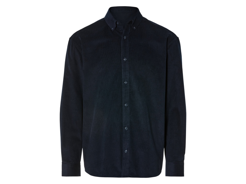 Livergy® Pánská volnočasová košile (M (39/40), navy modrá)