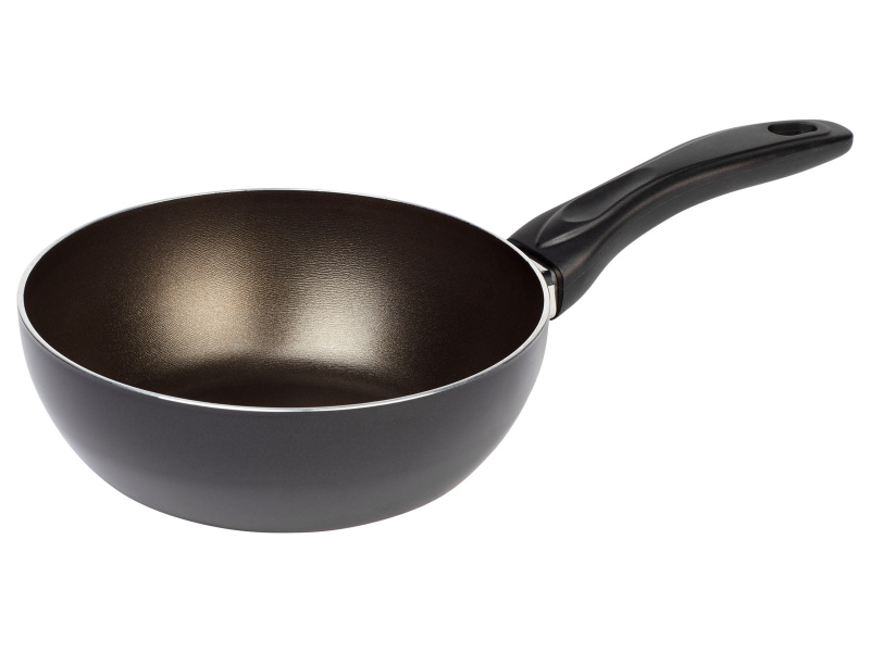 Livarno home Malá hliníková pánev / Rendlík / Pánev Wok, Ilag® (pánev wok)