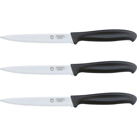 METRO PROFESSIONAL Ulity Nůž s vroubky 13 cm 3 ks
