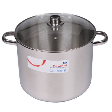 aro Hrnec s vysoký s poklicí 28 cm/ 13,5 l nerez 1 ks