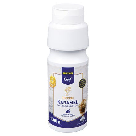 METRO Chef Topping příchuť karamel 1 kg