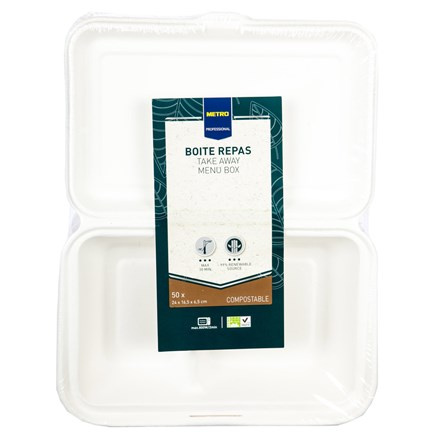 METRO PROFESSIONAL Menu box Takeaway 2 sekce 50 ks