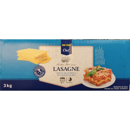 METRO Chef Lasagne semolinové 3 kg