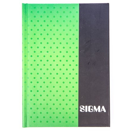 SIGMA Kniha záznamní A6 80 listů linkovaná modrá 1 ks
