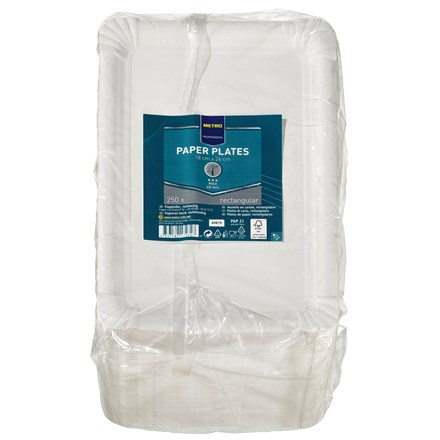 METRO PROFESSIONAL Tácek 18 x 26 cm papírový 250 ks