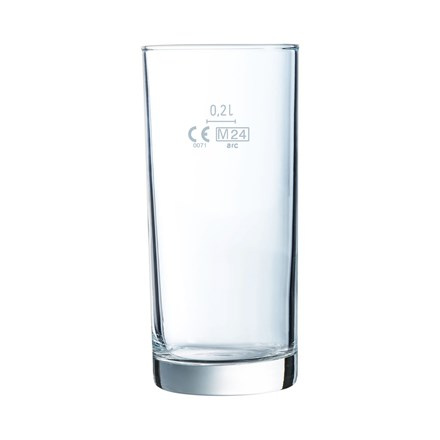 aro Sklenice long drink s cejchem CE 200 ml Basic 6 ks