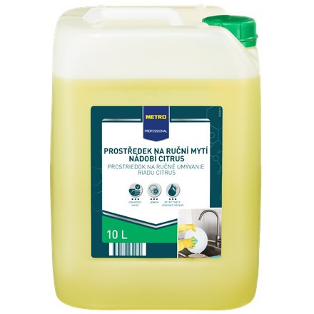METRO PROFESSIONAL Gel na mytí nádobí Citrus 10 l