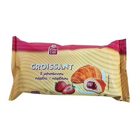 Fine Life Croissant Jahoda 30 x 60 g