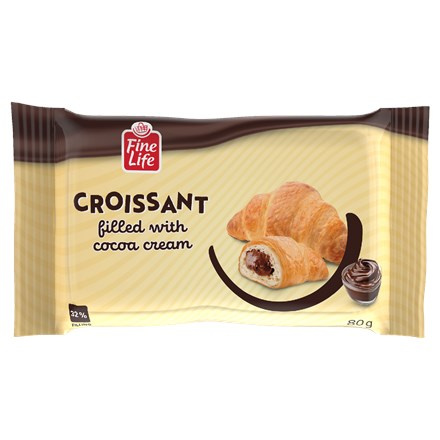 Fine Life Croissant cocca 25 x 80 g