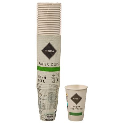 RIOBA Kelímek 300 ml 80 cm papírový 50 ks