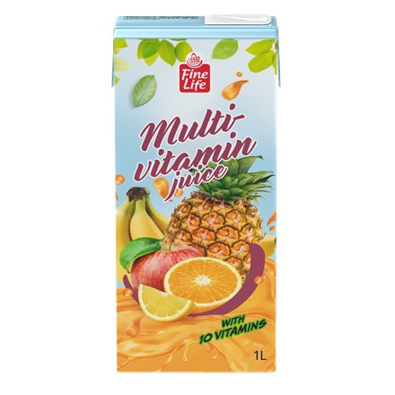 Fine Life multivitamín 100% 12 x 1 l