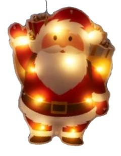 German Světelná girlanda Santa / 10 LED / 2,1 m / vnitřní / teplá bílá Varianta: ivi0