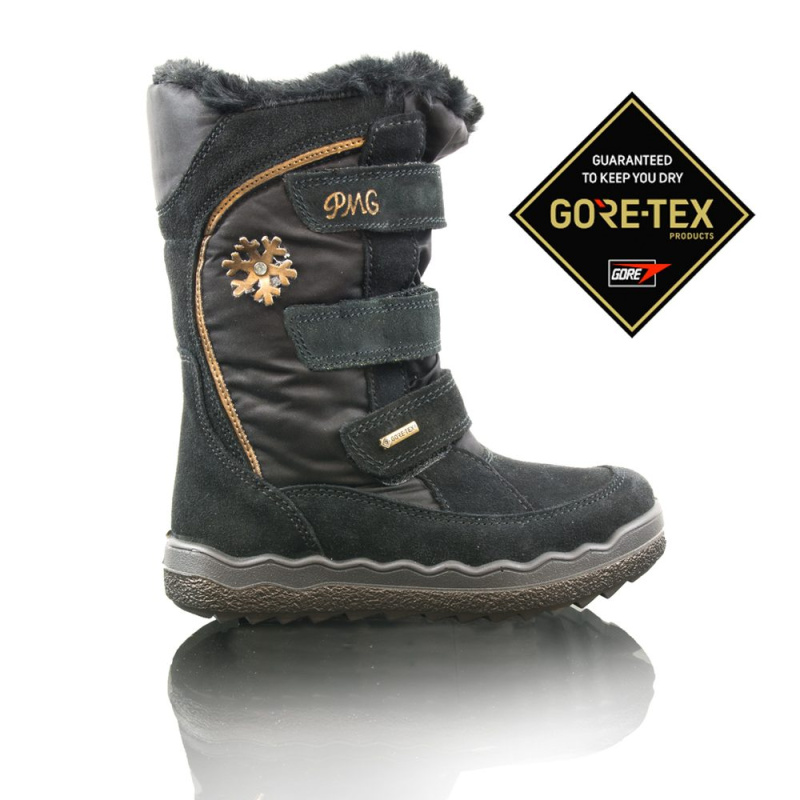 dívčí boty zimní GTX, Primigi, 4382100, černá - 28