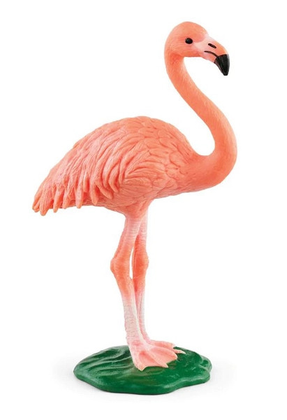 Schleich plameňák růžový – figurka Wild Life