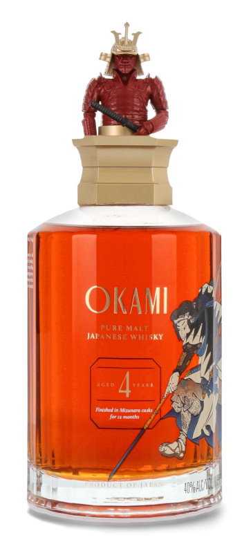 Okami 4 yo Pure Malt 40% 0,7l