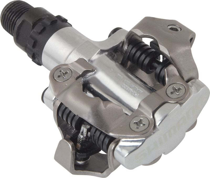 SHIMANO pedály MTB SPD PDM520S stříbrné