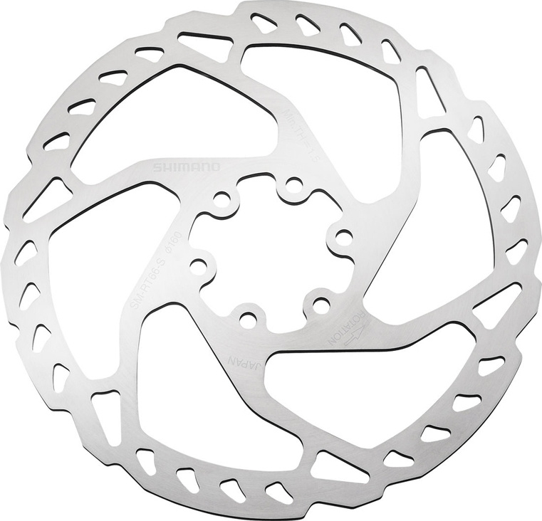 SHIMANO kotouč brzdový SH SMRT66, 6 děr 160mm
