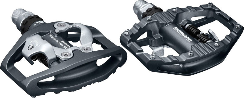 SHIMANO pedály SPD PD-EH500 černé + zarážky