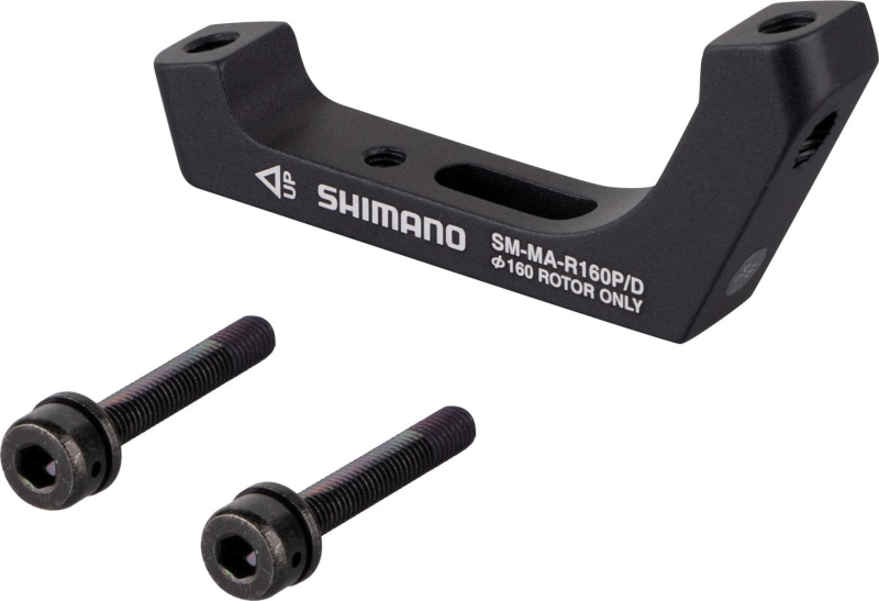 adaptér zadní SHIMANO FLAT/POST 160mm, černý
