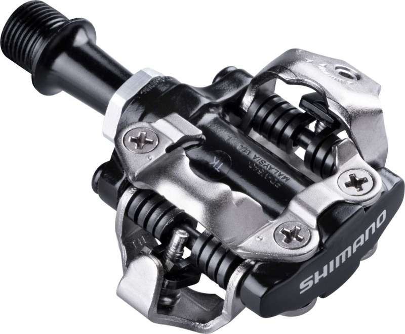 SHIMANO pedály MTB SPD PDM540 se zarážkami, černé