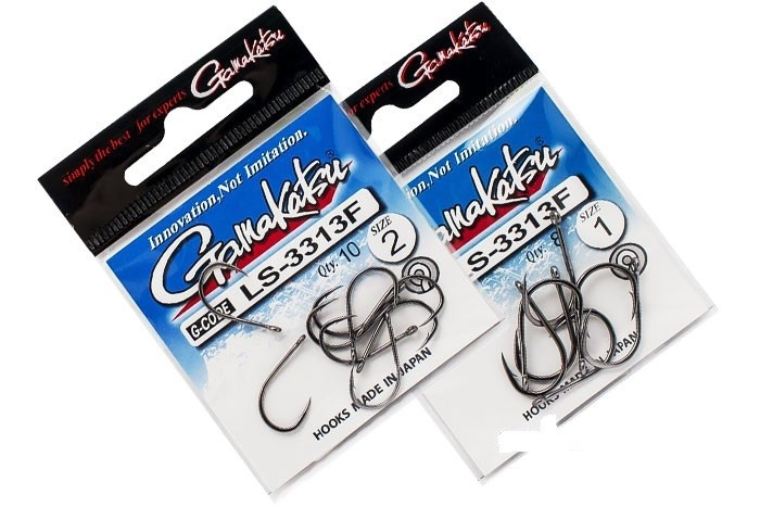 Gamakatsu háčky hook ls-3313f ring eye serie - velikost 1/0