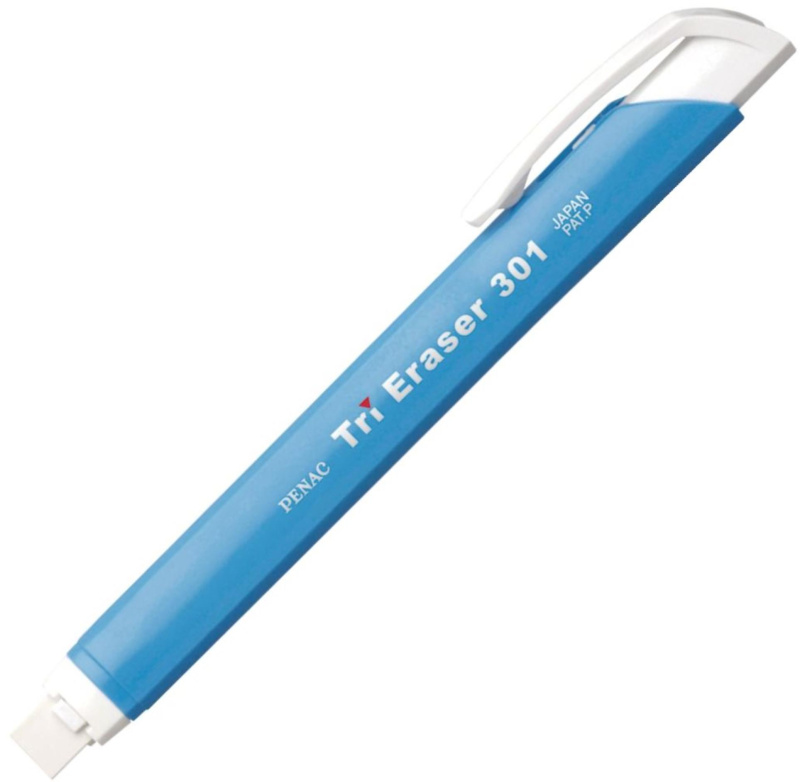 Pryž v tužce Penac Tri Eraser - modrá