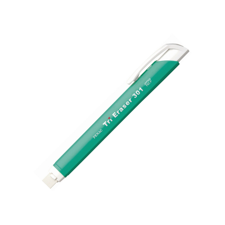 Pryž PENAC Tri Eraser, zelená PENAC