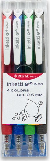 Roller Penac Inketti sada 4 základních barev