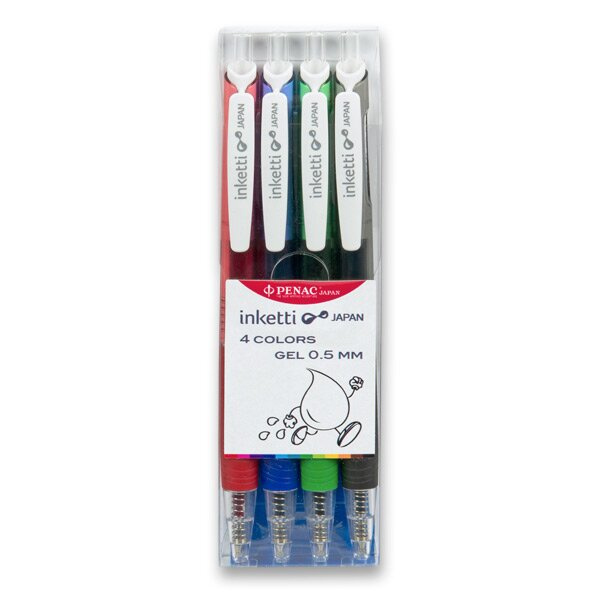 Roller Penac Inketti sada 4 základních barev